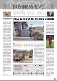 Die Umbauarbeiten an der BayArena laufen auf Hochtouren