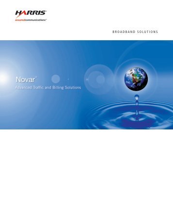 Novar Advanced Traffic and Billing Solutions - Harris Broadcast ...