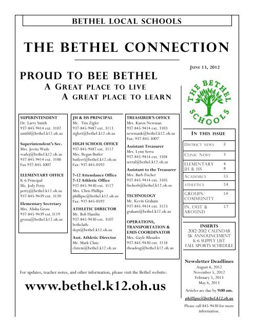 June 1412 Pub Read Only Bethel Local School District yumpu