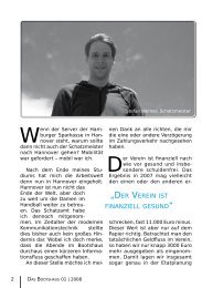 Ausgabe 1 / 2008 - Oberalster Verein für Wassersport e.V.