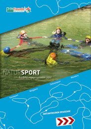 NaturSport-Ausbildungsprogramm 2012 - NaturFreunde Deutschlands