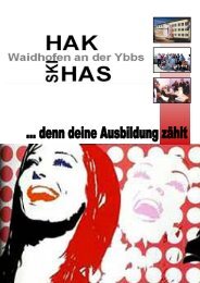 handelsakademie - HAK Waidhofen/Ybbs