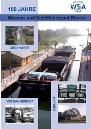 100 jahre wsa - Wasser- und Schifffahrtsamt Rheine