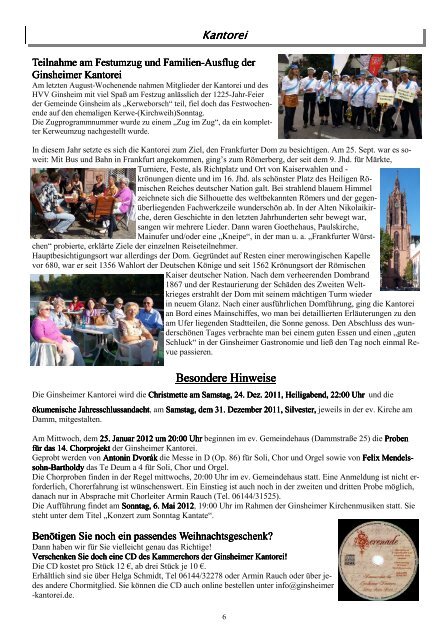 Download Gemeindebrief 3/2011 - Evangelische Kirche Ginsheim