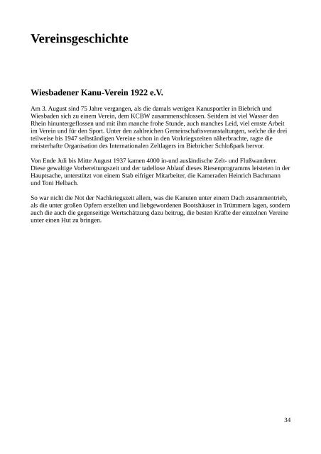 75 Jahre Wiesbadener Kanu-Verein 1922 e.V. (pdf