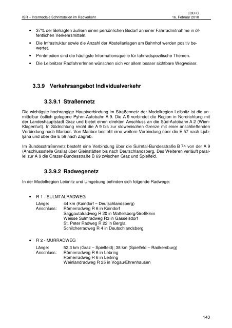 ISR -Gesamtbericht (pdf 13,6 MB) - Bundesministerium für Verkehr ...