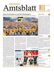 Ferienpass 2011 - Dresdner Amtsblatt