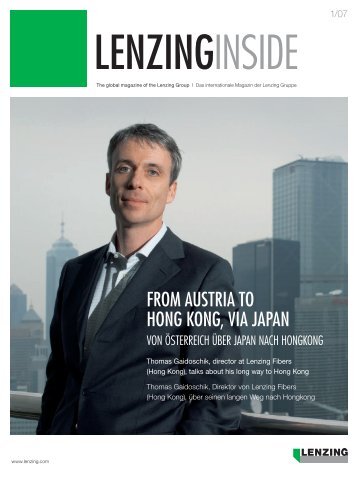 Von Österreich über Japan nach Hongkong - Lenzing