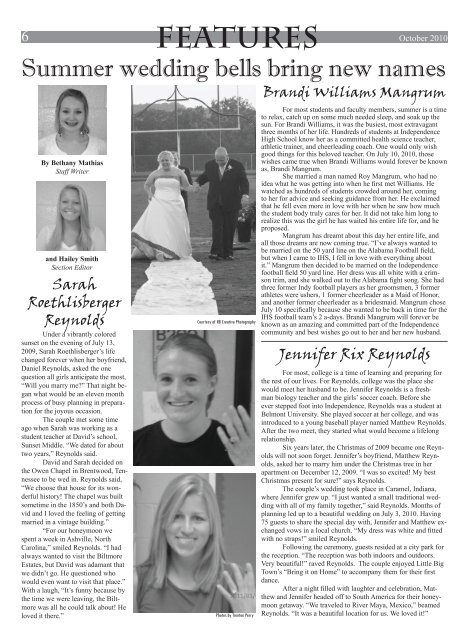 Volume 6, Issue 1 - Williamson County Schools