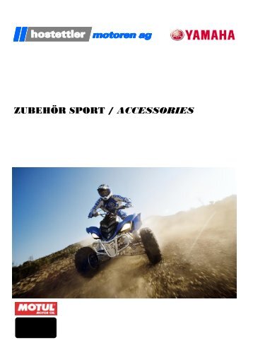 ZUBEHÖR SPORT / ACCESSORIES