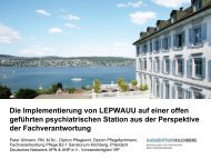 Einführung von LEPWAUU in einer offenen psychiatrischen Station