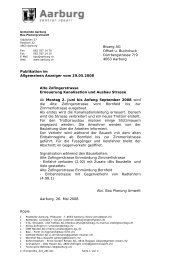 Publikation im Allgemeinen Anzeiger vom 29.05.2008 Alte ... - Aarburg