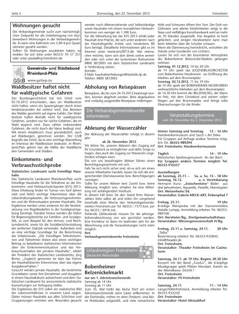 Verbandsgemeinde Freinsheim