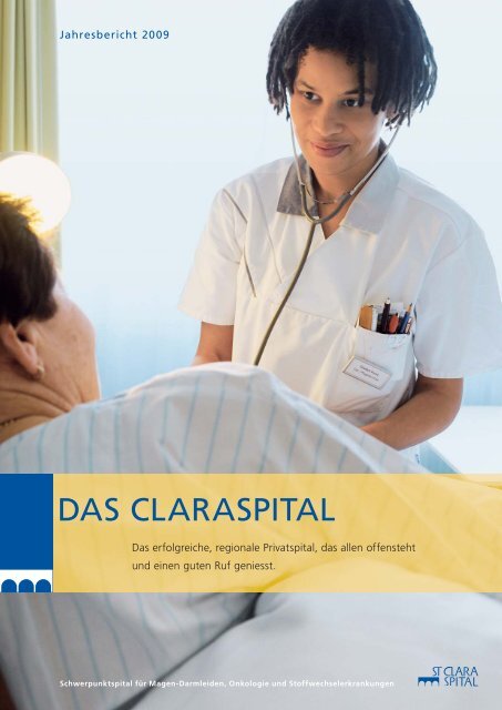 Jahresbericht 2009 - Claraspital