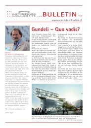 bulletin11_2011.pdf (2.09 MB) - Quartierkoordination Gundeldingen