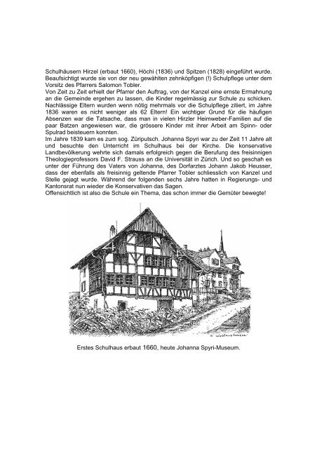 Dorfblatt 65 - Gemeinde Hirzel