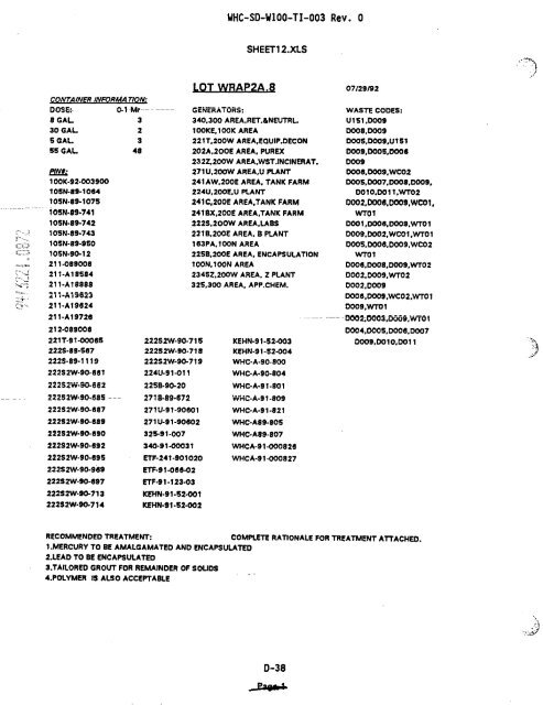 View Document Here - Hanford Site