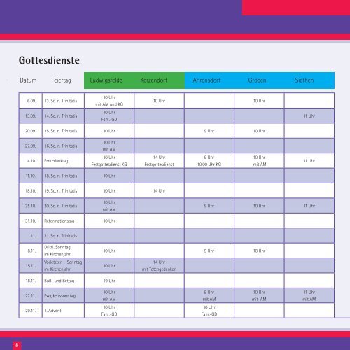 Kirchenblatt Region Ludwigsfelde - Evangelischer Kirchenkreis ...