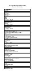 Preliminary Exhibitor List AAS IA 2013 - IFW-Expo