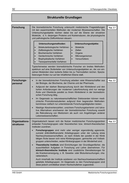 PDF-Fassung - Hochschul-Informations-System GmbH