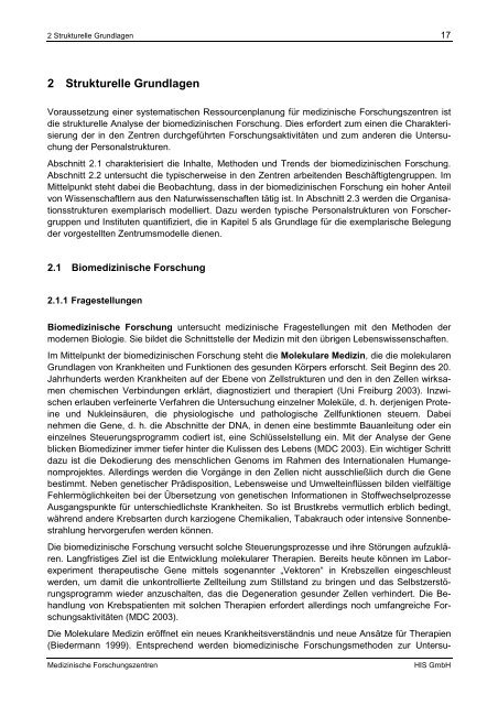 PDF-Fassung - Hochschul-Informations-System GmbH