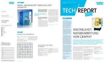 WeLtNeUheIt: NASSBeArBeItUNG VoN GrAphIt - Walter Meier