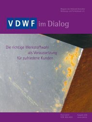 Vom Design über den... Prototyp bis zur Serie - VDWF