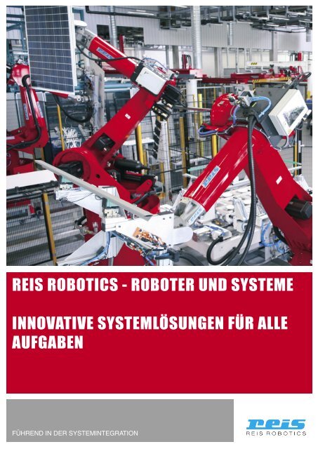 REIS ROBOTICS - ROBOTER UND SYSTEME INNOVATIVE ... - Exner