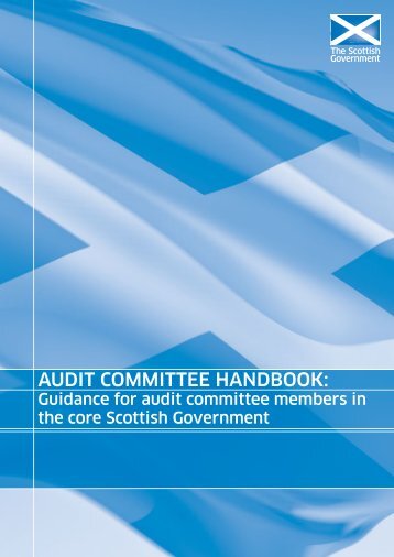 Audit Committee Handbook - Scottish Government