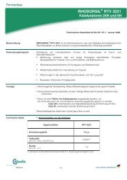 RHODORSIL® RTV 3221