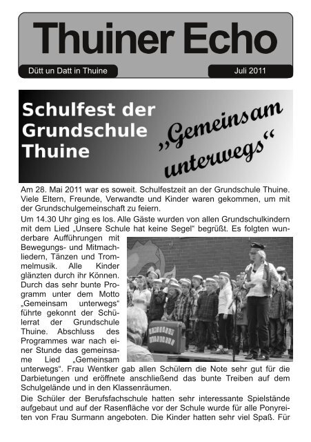 Thuiner Echo - Samtgemeinde Freren