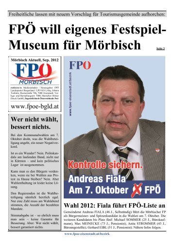September 2012 - FPÖ-Eisenstadt