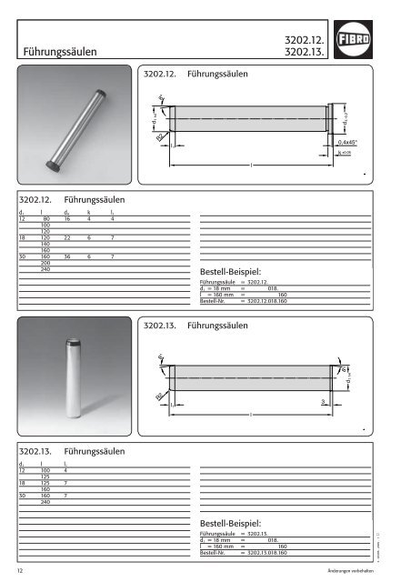 Normalien für den Formenbau