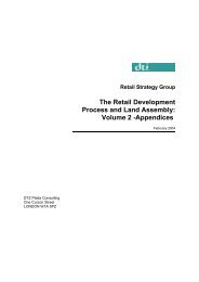 Retail development process and land assembly - Dius.gov.uk