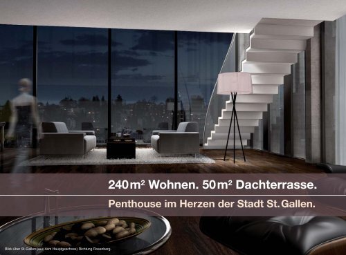 240m2 Wohnen. 50m2 Dachterrasse. - Hugo Steiner-Haus