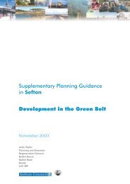 Development in the Green Belt - Sefton Council