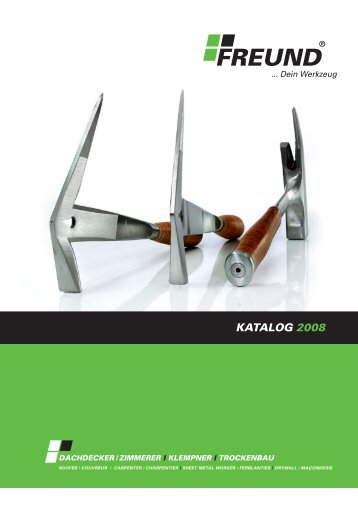 KATALOG 2008 - Freund & CIE.