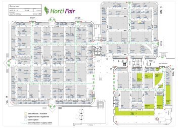 Plattegrond - International Horti Fair