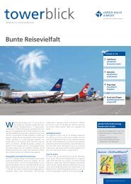Bunte Reisevielfalt - Flughafen Leipzig/Halle