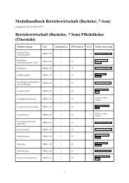 Modulhandbuch [PDF] - Prof. Dr.-Ing. Damian Weber