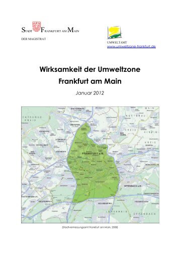 Wirksamkeit der Frankfurter Umweltzone 2012 - Frankfurt am Main