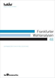 Frankfurter Wahlanalysen Heft Nr. 48 ... - Frankfurt am Main