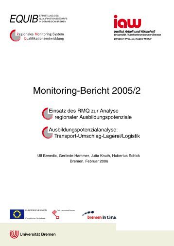 Monitoring-Bericht 2005/2 - am Institut Arbeit und Wirtschaft ...