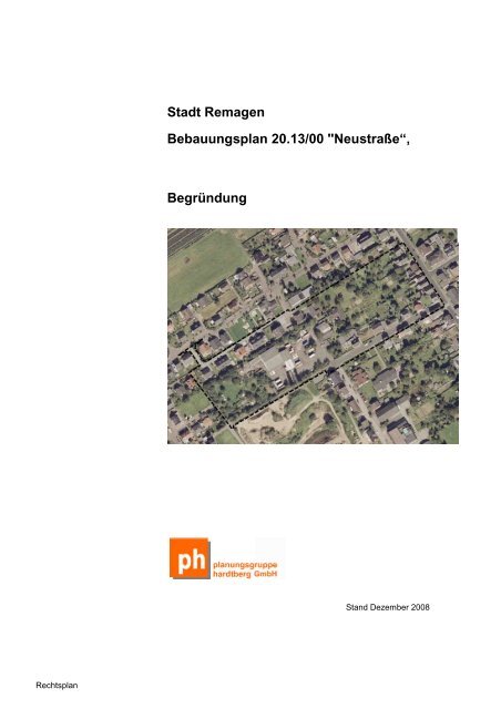 20130003 Begründung Rechtsplan - Stadt Remagen