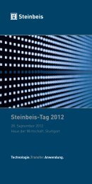 Steinbeis-Tag 2012