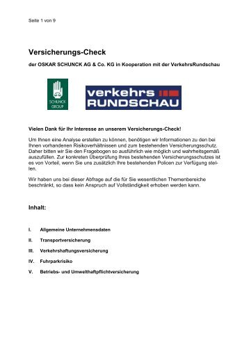 das Fragebogen-PDF - Verkehrsrundschau