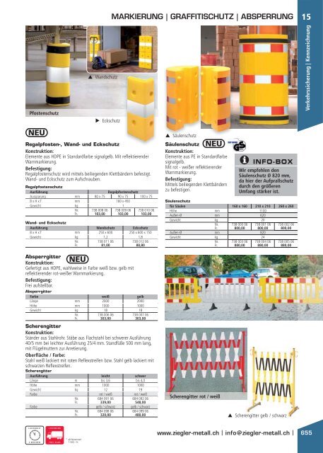 Ziegler Katalog Seiten 640 bis 683 - ZIEGLER CH