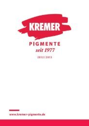 Pigments for Epoxy Resins - Kremer Pigmente