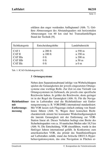 Kompendium der Verkehrstelematik - Technische Hochschule Wildau