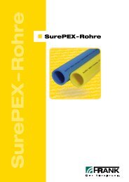 SurePEX â Rohre - Frank GmbH